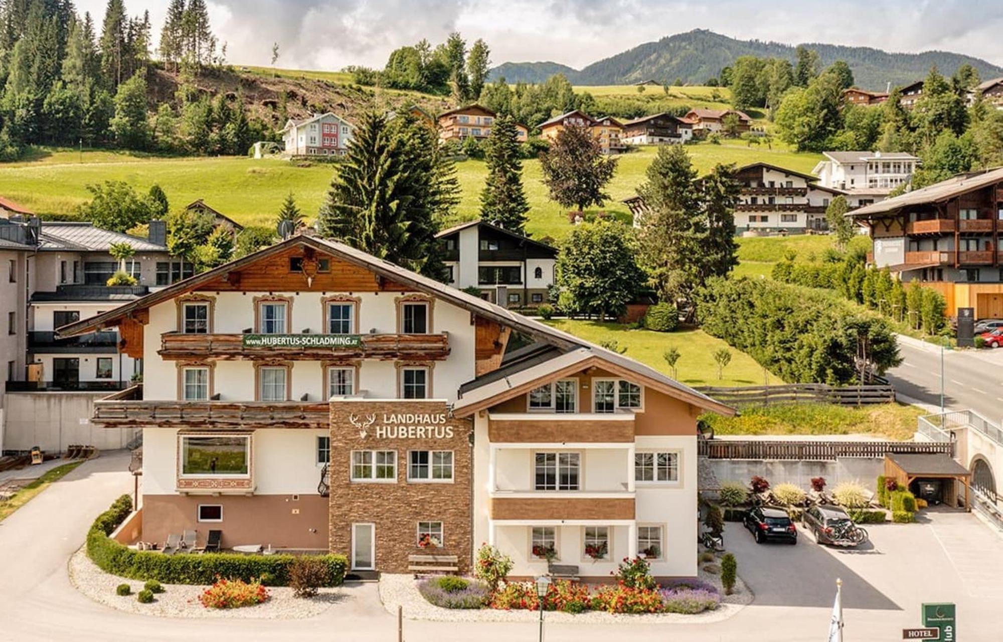 Landhaus Hubertus Wellness & Breakfast Шладмінг Екстер'єр фото